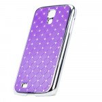 Wholesale Samsung Galaxy S4 Star Diamond Case (Purple)